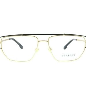 Versace Eyeglasses VE1257 1458 Gold 55 mm